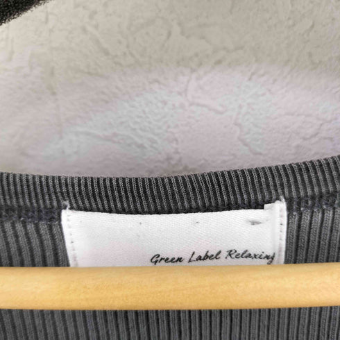 ユナイテッドアローズグリーンレーベルリラクシング UNITED ARROWS green label relaxing SC ピグメント ソデ ボリューム プルオーバー カットソー レディース